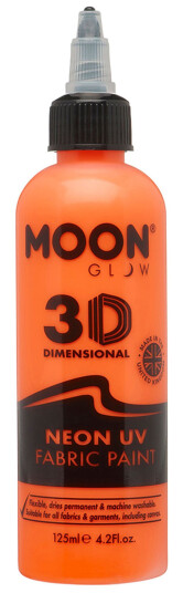 Buttericks Leco AB Moon Creations UV Neon Tekstilfarge - 125 ml Oransje