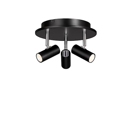 Belid Cato Triospot Mattsvart LED Dimbar 1716914-03-0 1575814-04-0