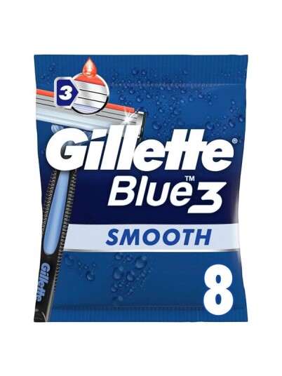 Gillette Blue3 8 pcs