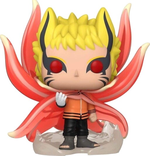 Northix Super Boruto Naruto-figur 15 cm eksklusiv samleobjekt