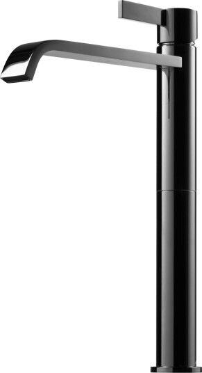 Servantbatteri Tapwell ARM081 Høy Tut Black Chrome