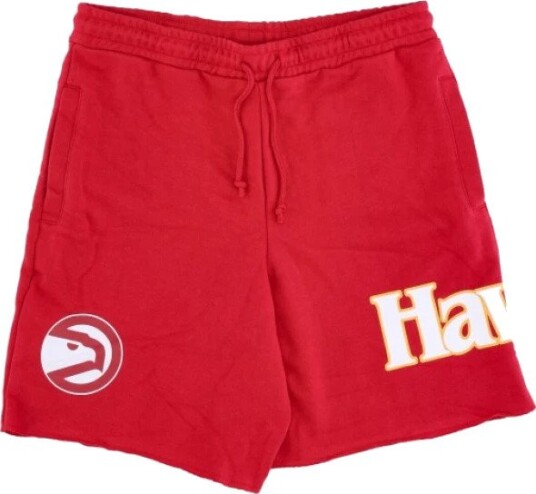 Mitchell & Ness Herre Shorts Rød XL,