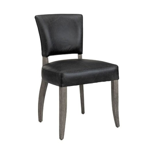 Artwood Spisestol Maggie Black Leather