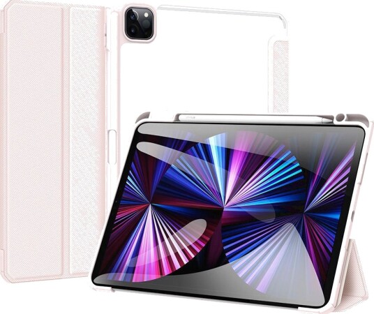 Dux Ducis Toby Armored Flipdeksel iPad Air 2020/2022 10,9'' Eco-skinn Rosa