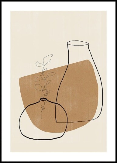 Vessels & Silence Plakat / 30x40cm