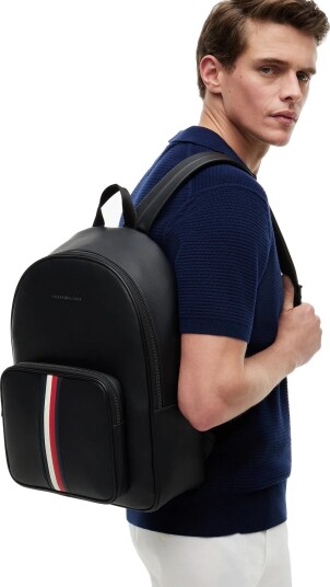 Tommy Hilfiger Th Metro Backpack   Black   ONE SIZE