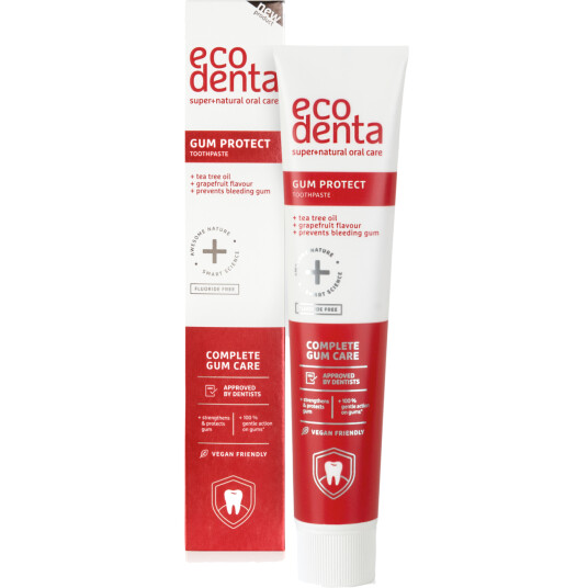 Naturlig periodontitt Tannkrem ECODENTA Tea Tree Gum Protect 100 ml
