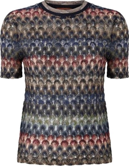 Missoni Dame Topper Flerfarget M, Missoni Dame Topper Flerfarget M,