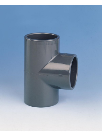 +GF+ T 90 equal pvc pn16 d63 +GF+ T 90 equal pvc pn16 d63