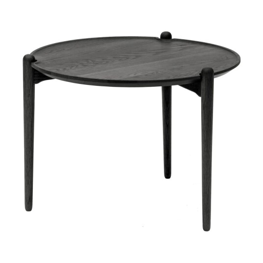 Design House Aria salongbord høyt 46 cm Sort eik