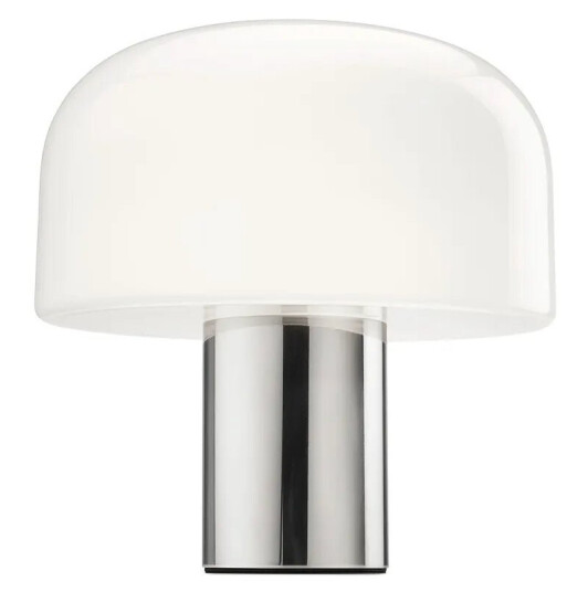 Bellhop Glass T bordlampe Aluminium