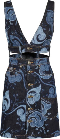 Versace Jeans Couture Dame Kjoler Blå S,