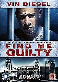 Find Me Guilty DVD 2013 Vin Diesel, Lumet DIR cert 15 English Brand New Find Me Guilty DVD 2013 Vin Diesel, Lumet DIR cert 15 English Brand New