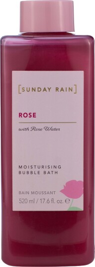 Sunday Rain Bubble Bath Rose 450ml