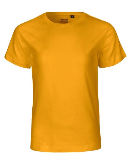 Neutral Organic - Kids T-shirt Light Gul Neutral Organic - Kids T-shirt Light Gul