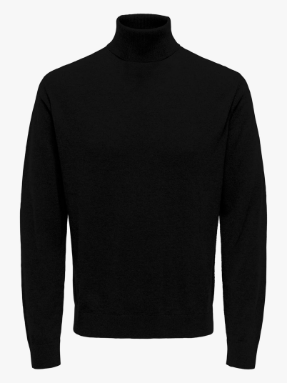 Only & Sons Loui Reg Mel Roll Knit Sort S