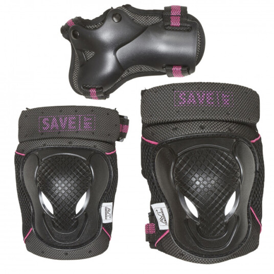 Save My Bones Sparkesykkel tilbehør Beskyttelse utstyr Rosa