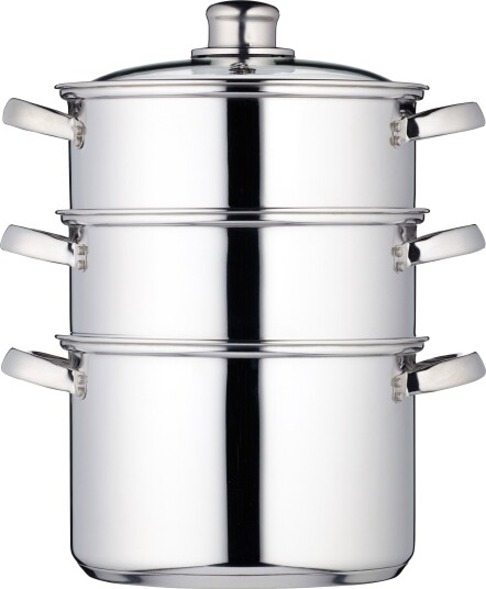 Kitchen Craft Dampkoker 4 deler 20 cm.