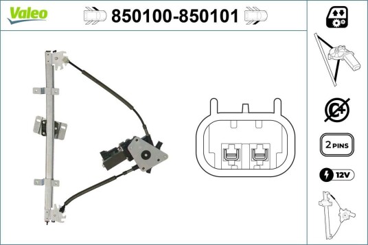 Vindusheis VALEO 850101