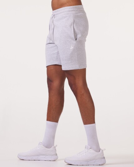 LEVITY Core Sweat Shorts Grey Melange - S