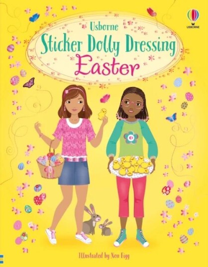 Sticker Dolly Dressing Easter Av Fiona Watt