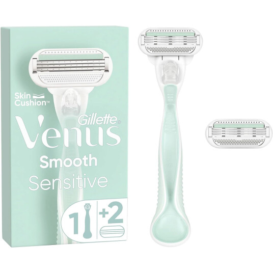 Gillette Venus Smooth Sensitive Razor + Ekstra barberblad