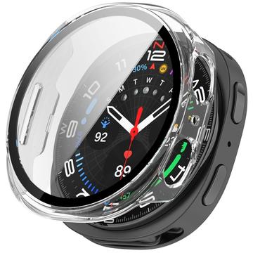 Samsung Galaxy Watch8 Plastdeksel med Skjermbeskytter 40mm Klar Samsung Galaxy Watch8 Plastdeksel med Skjermbeskytter 40mm Klar