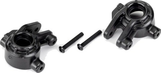 Traxxas TRX-9037 Steering Blocks EHD Black L+R
