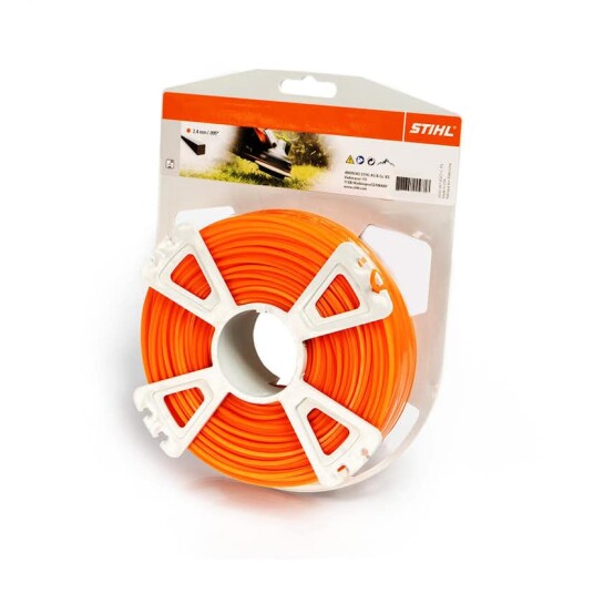 Trimmertråd STIHL Nylon Rull 2,4 mm Firkant Trimmertråd STIHL Nylon Rull 2,4 mm Firkant