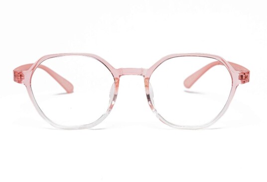 Briller Wilson fra eo Selection Rosa plast|Metall rund Small