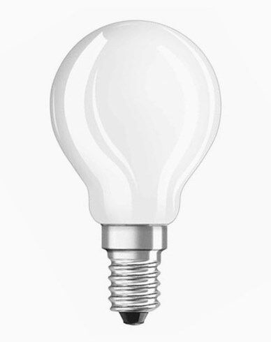 Osram LED Krone pære E14 matt glass 3W/827 (25W)