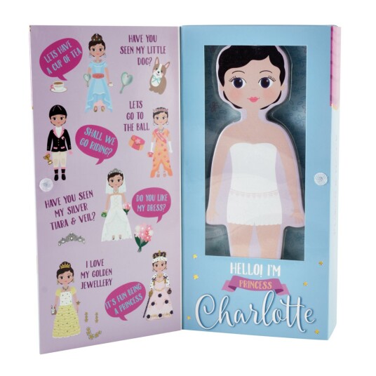 FLOSS & ROCK Charlotte Magnetic Dress Up Doll 39P3501 FLOSS & ROCK Charlotte Magnetic Dress Up Doll 39P3501