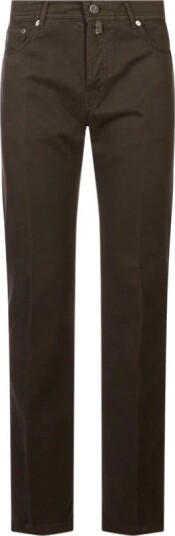 Kiton Herre Bukser Brun W32, Kiton Herre Bukser Brun W32,