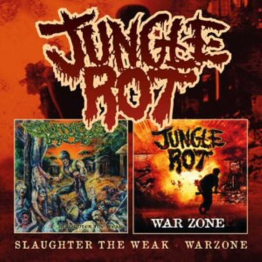 Jungle Rot Slaughter The Weak/Warzone CD
