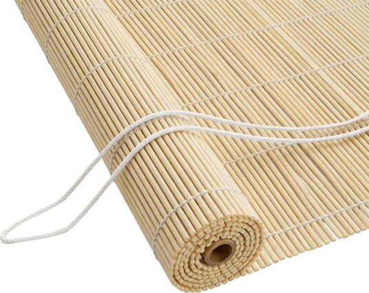 vidaXL Rullegardin Naturlig 50 x 220 cm Bambus