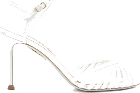 Aquazzura Dame Sko Hvit 39 1/2 EU,