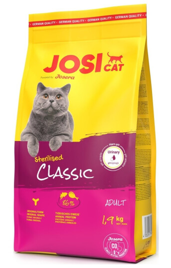 Jan. Kattemat Josicat Sterilisert Fugl/Dråpe 1.9Kg