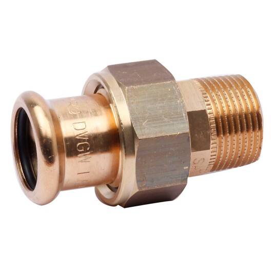 Altech CU Tippunion Pressfitting 18mmx3 4 Tommer Altech CU Tippunion Pressfitting 18mmx3 4 Tommer