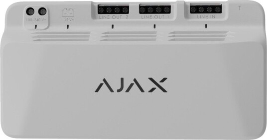 Ajax LineSupply Modul for Fibra-enheter 45W Hvit Ajax LineSupply Modul for Fibra-enheter 45W Hvit