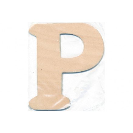 Craft Line Trebokstav P 10x0,4cm 1 stk