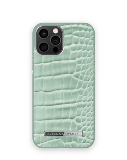 Ideal Of Sweden Iphone 12 Pro Max Atelier Case Mint Croco Ideal Of Sweden Iphone 12 Pro Max Atelier Case Mint Croco