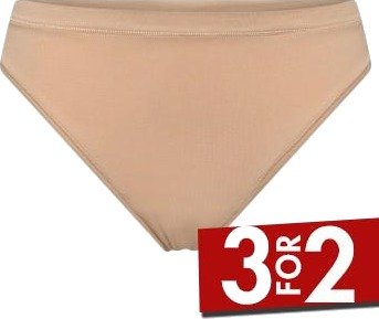 JBS of Denmark Truser Bamboo Thong Beige Large Dame