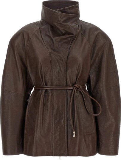 Sportmax Dame Jakker Brun S, Sportmax Dame Jakker Brun S,