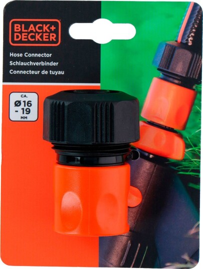 Hageslange BLACK+DECKER Kobling til Ø16 19 mm 5/8 + 3/4"