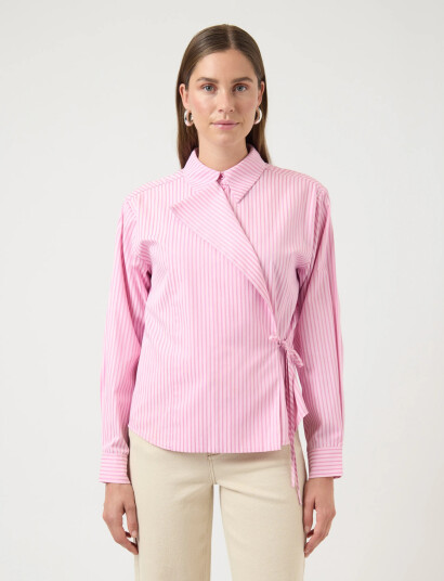 YAS Yaswito Ls Shirt   Pink   40