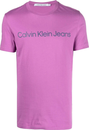 Calvin Klein Jeans Herre Topper Lilla S,