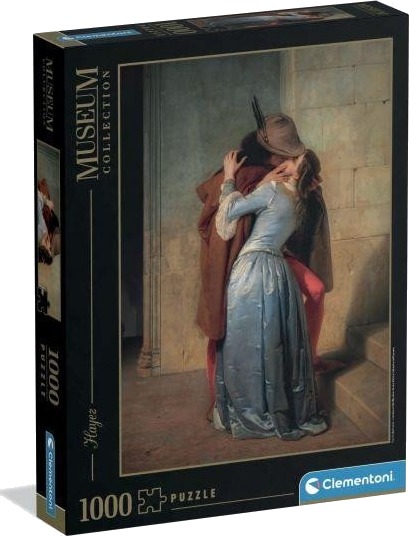 Clementoni Museum Collection Puslespill 1000 Brikker Hayez: The Kiss