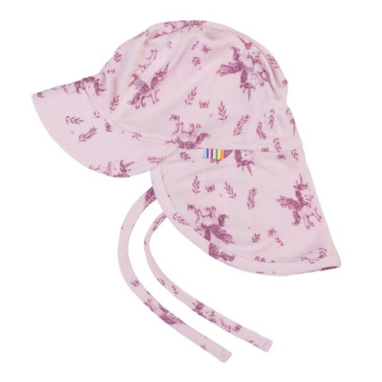Joha Unicorn bambus solhatt til barn   rosa   45 cm   4 9 mnd