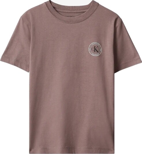 Calvin Klein Ck Small Chest Circle Ss T-Shirt IRON 140