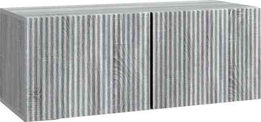  Vegghengt TV skap Grå sonoma 78,5 x 31 x 30 cm Konstruert tre